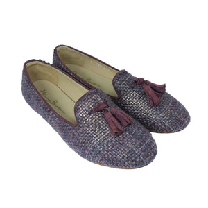 Loafer Tweed morado