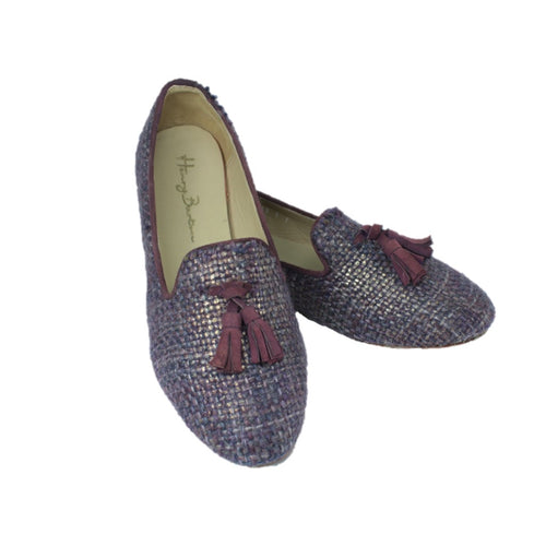 Loafer Tweed morado